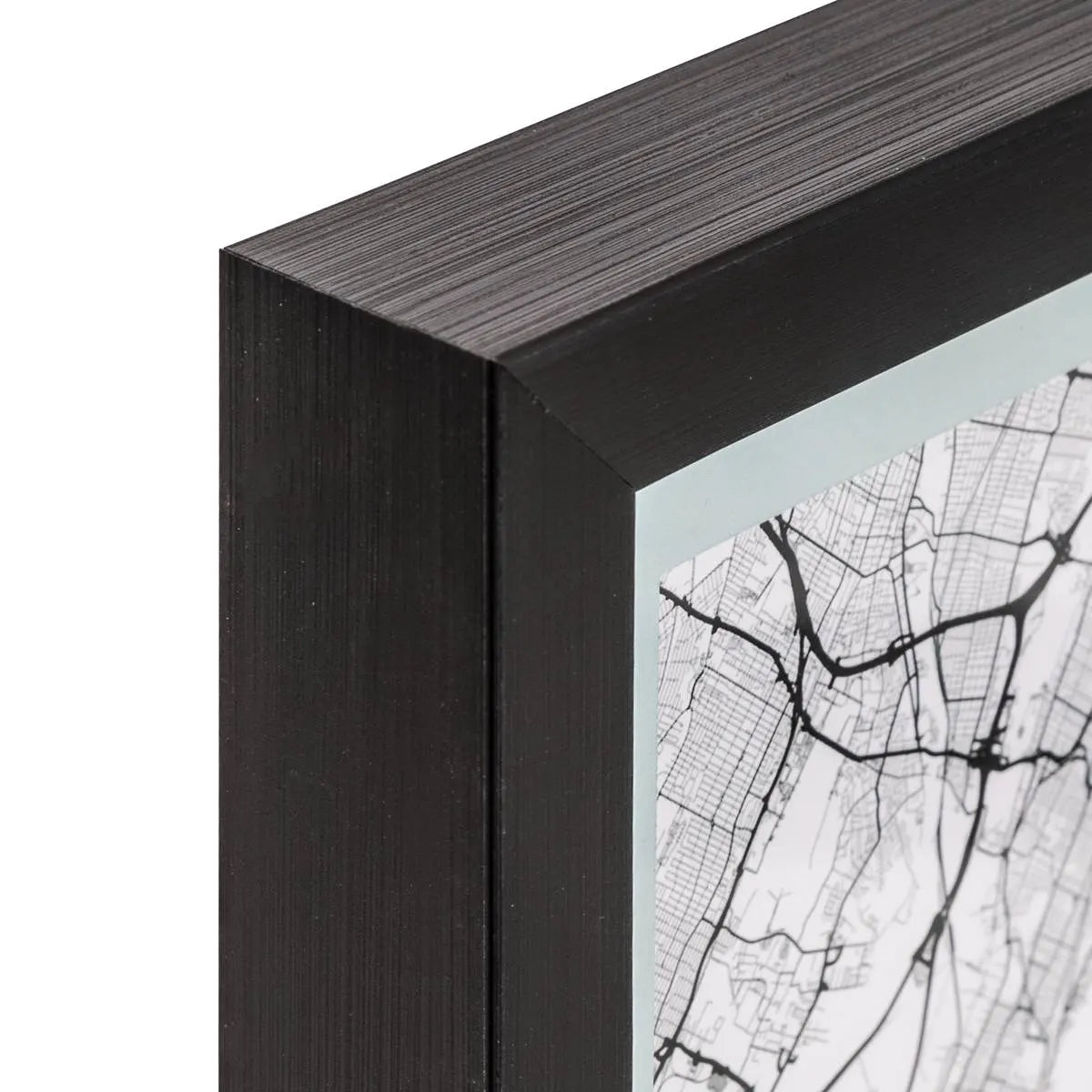 Poster înrămat cu atmosfera Manhattan, 18x24 cm, cu afișaj