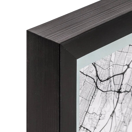 Poster înrămat cu atmosfera Manhattan, 18x24 cm, cu afișaj