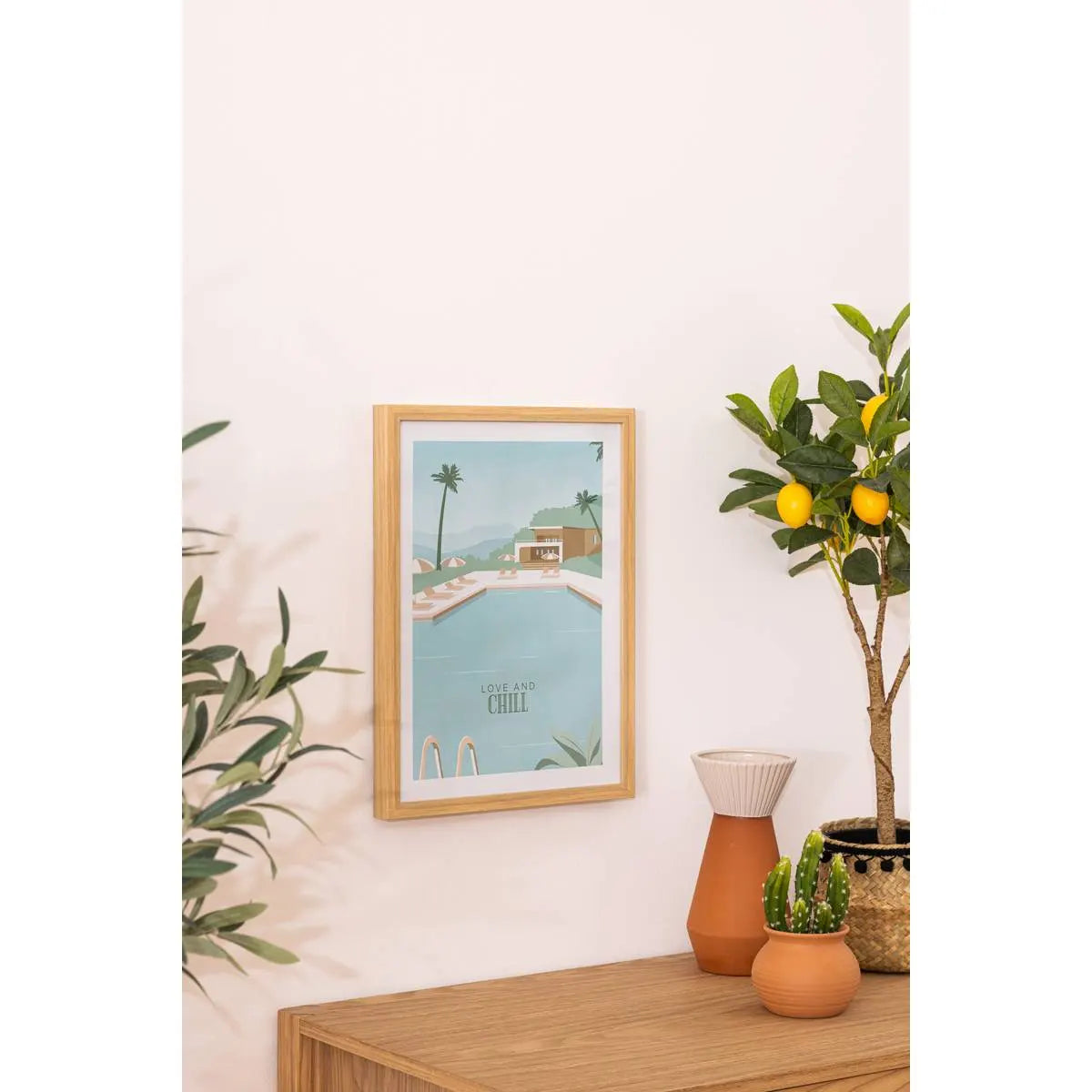 Poster înrămat atmosferă François, 30x40 cm, Dragoste