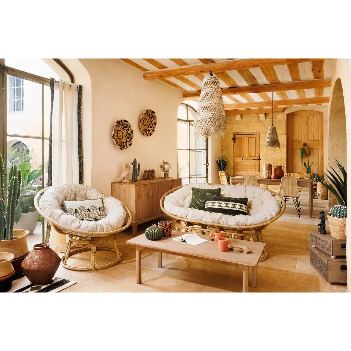 Figură decorativă Atmosferă Panama Exotică, Rășină, 25 cm