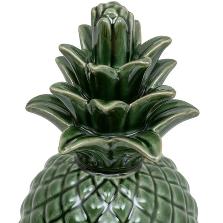 Figură decorativă Atmosphera Exotic Panama, Ceramică, Verde, 20 cm