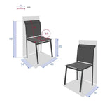 Scaun de grădină Hesperide Essentia, aluminiu