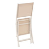 Scaun de grădină pliabil Hesperide Essentia, aluminiu