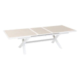 Masă de grădină extensibilă Hesperide Axiome, aluminiu, 10 locuri