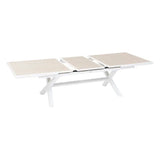Masă de grădină extensibilă Hesperide Axiome, aluminiu, 10 locuri