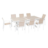 Masă de grădină extensibilă Hesperide Axiome, aluminiu, 10 locuri