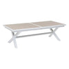 Masă de grădină extensibilă Hesperide Axiome, aluminiu, 12 locuri