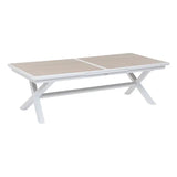 Masă de grădină extensibilă Hesperide Axiome, aluminiu, 12 locuri