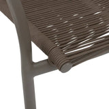 Scaun de grădină pentru masă Hesperide Riu, aluminiu