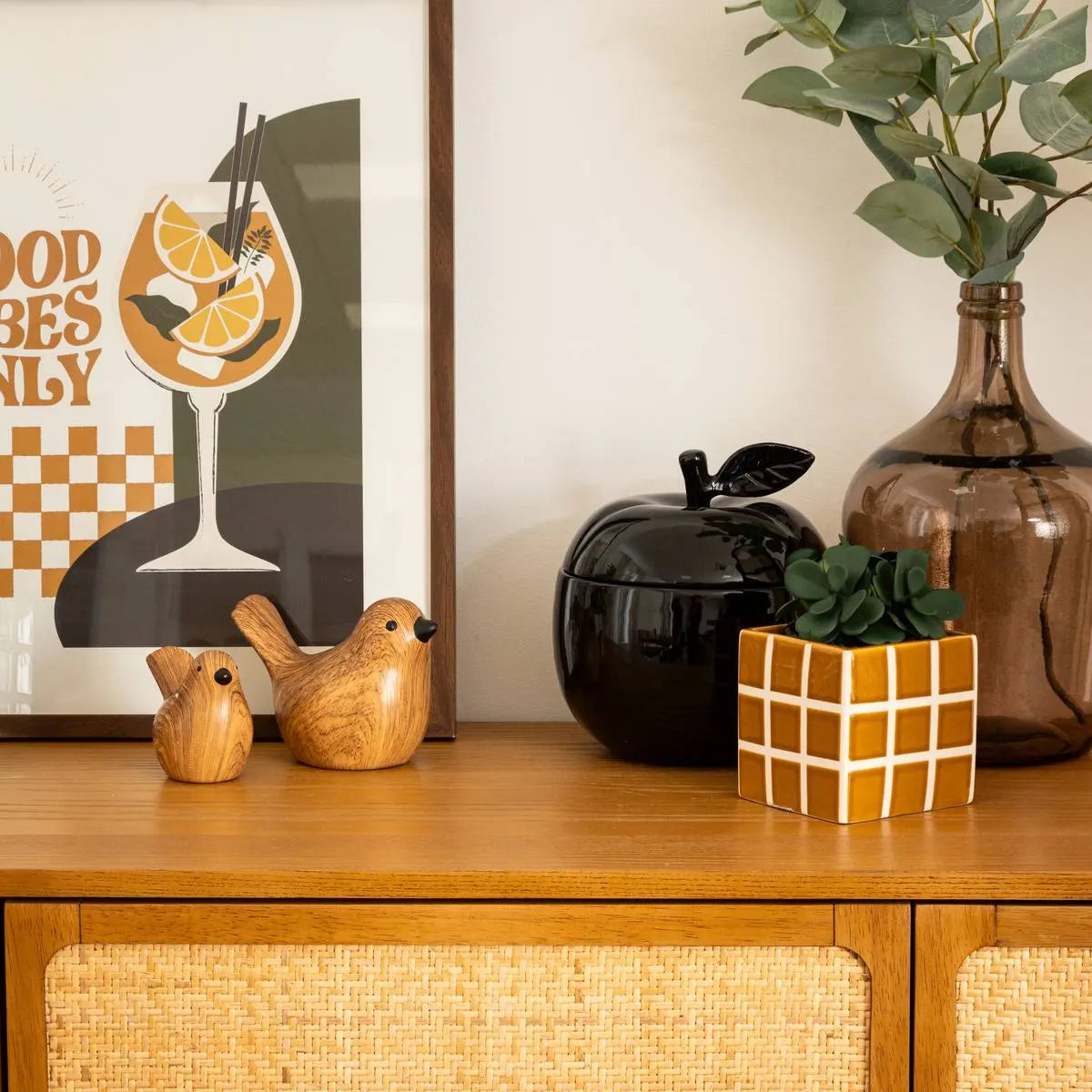 Figurină decorativă Atmosphera Birds, 2 buc.