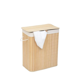 Coș de rufe 5five, Bambus, 100 l