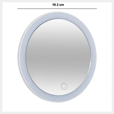 Oglindă de baie 5five, LED, Plastic, Rotativă