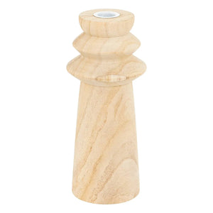 Sfeșnic Atmosphera Uma, Lemn, 24 cm, 2 buc.