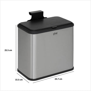 Compost 5five, oțel inoxidabil, 5 l
