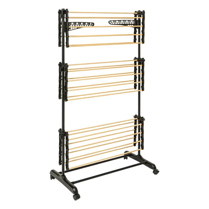 Uscător de rufe 5five cu efect de lemn, efect metalic cu efect de lemn, 25 m