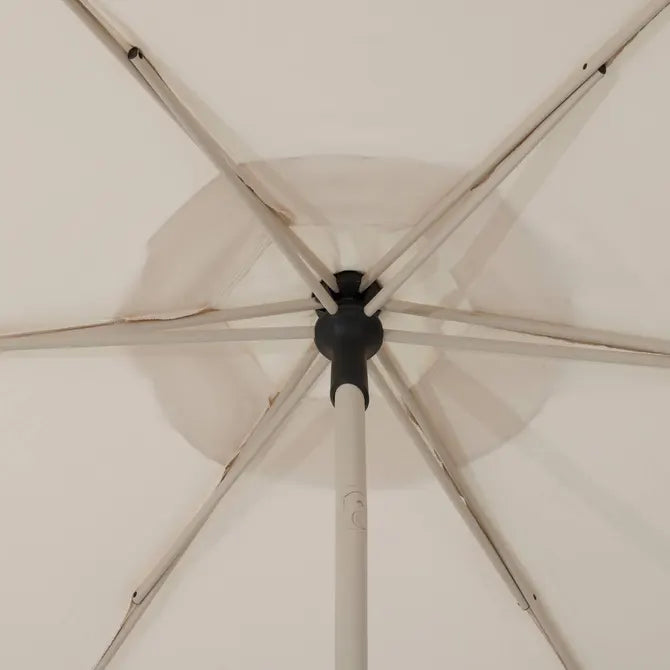 Прав накланящ се чадър Hesperide Soya, Пшеница/Глина, 2.5x2.5 m