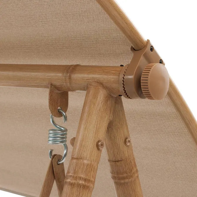 Двуместна люлка Hesperide Baroe, Дървесен ефект, Цвят Лен