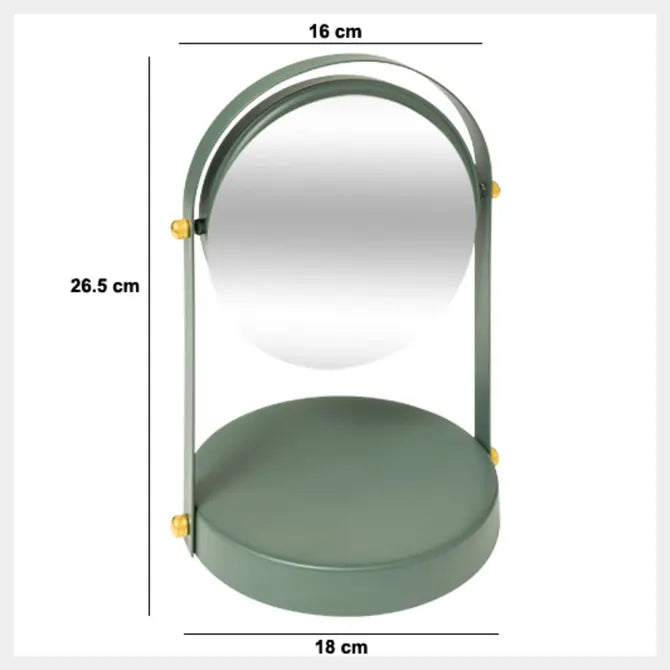 Oglindă de baie 5five Ficus, rotundă, Pivot Duo