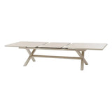 Masă de grădină extensibilă Hesperide Axiome, aluminiu, 12 locuri