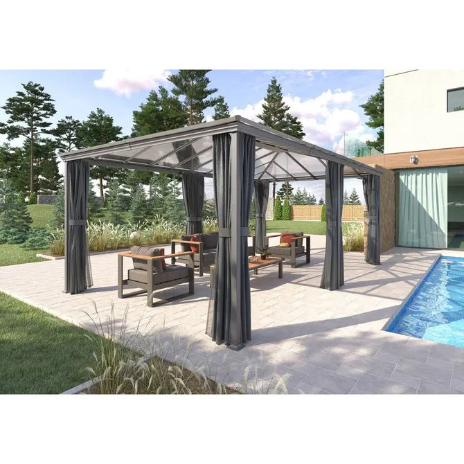 Пергола Hesperide Belize, Поликарбонат, 6x3.6 m