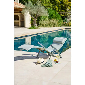 Сгъваем шезлонг Hesperide Decima Athea, Алуминий, Лаврово зелено