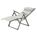Scaun pliabil tip șezlong Hesperide Decima, aluminiu