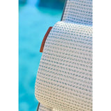 Scaun pliabil tip șezlong Hesperide Decima, aluminiu