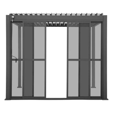 Врати Hesperide Evora, Странични, Поликарбонат, Графит, 3 m