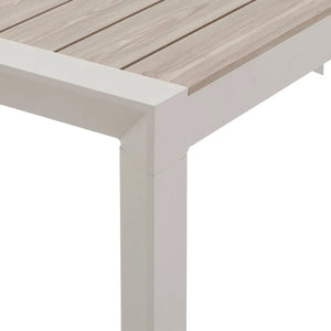 Masă de grădină Hesperide Evasion, ivory, 8 locuri