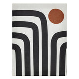 Set de 5 tablouri înrămate atmosphera Cynthia, imprimeu abstract