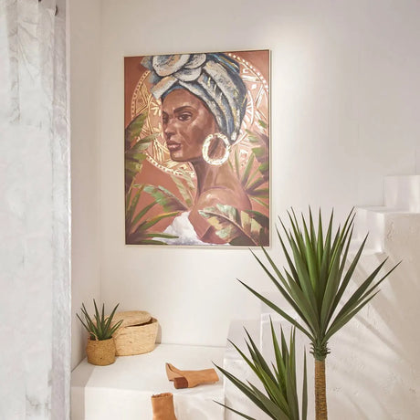 Pictură înrămată Atmosfera Macarena, Pânză pictată 122x92 cm