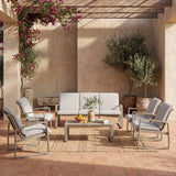 Set lounge de grădină Hesperide Boreane, aluminiu, 5 locuri