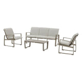 Set lounge de grădină Hesperide Boreane, aluminiu, 5 locuri