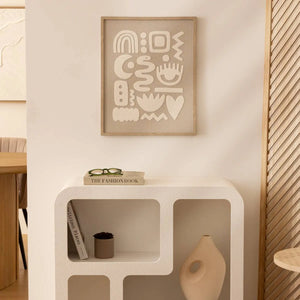 Decorațiune murală 3D atmosferă Petra, 40x50 cm