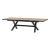 Masă de grădină extensibilă Hesperide Axiome, aluminiu, 10 locuri