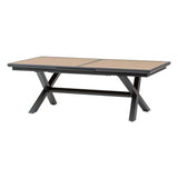 Masă de grădină extensibilă Hesperide Axiome, aluminiu, 10 locuri