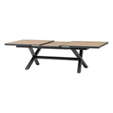 Masă de grădină extensibilă Hesperide Axiome, aluminiu, 10 locuri