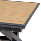 Masă de grădină extensibilă Hesperide Axiome, aluminiu, 12 locuri