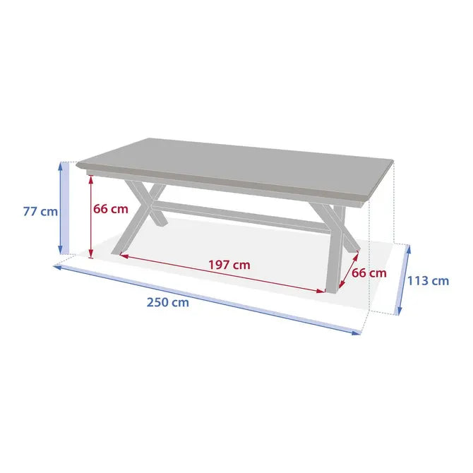 Masa de gradina Hesperide Axiome 12