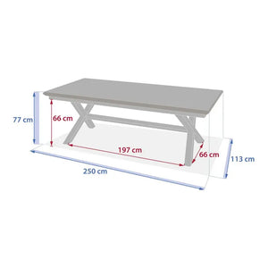 Masa de gradina Hesperide Axiome 12