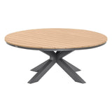 Masă de grădină rotundă Hesperide Oraclion, aluminiu, 12 locuri