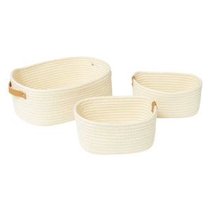 Set de coșuri de depozitare 5five pentru Ficus, 3 buc.