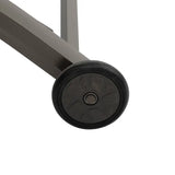 Șezlong pliabil cu roți Hesperide Jimani, aluminiu, reglabil