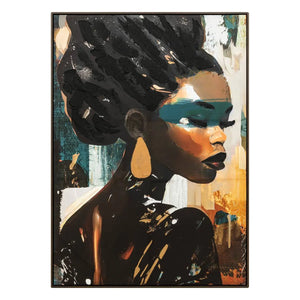 Pictură înrămată atmosferă Isia, Pânză pictată 100x140 cm