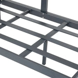 Canapea de grădină Hesperide Evasion, aluminiu, 3 locuri, grafit