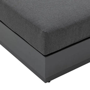 Легло за басейн Hesperide Allure, Алуминий, Графит