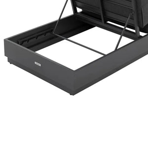 Легло за басейн Hesperide Allure, Алуминий, Графит