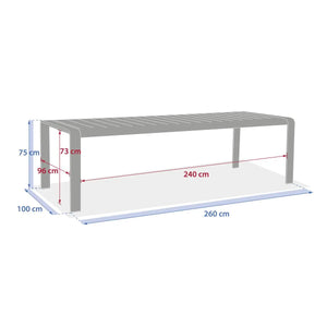 Masă de grădină Hesperide Domilly