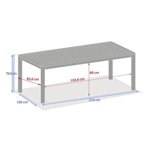 Masă de grădină Hesperide Deona