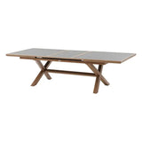 Masă de grădină extensibilă Hesperide Axiome, aluminiu, 10 locuri
